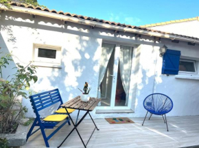 Studio coloré et Jacuzzi à 30 min des plages